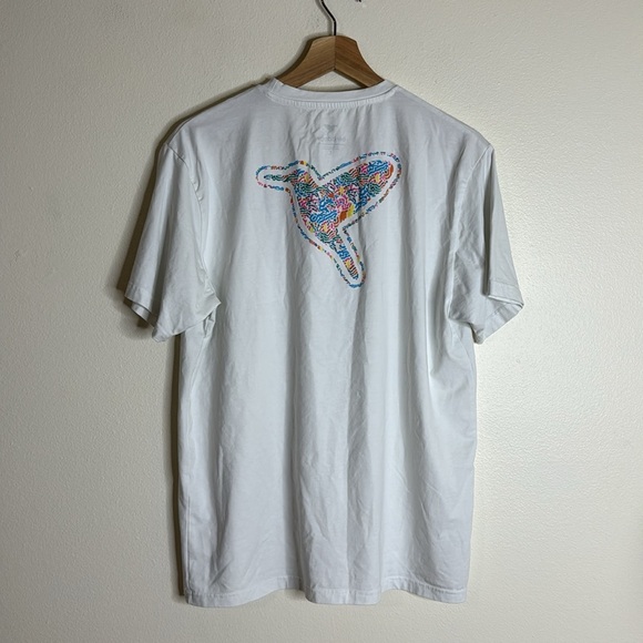 Birddogs white short sleeve tshirt with bird graphic on back size large - Picture 5 of 8